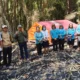 Rombongan TP PKK Torut di lokasi kebakaran