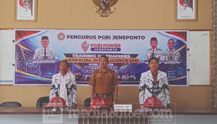 67 Guru Jeneponto Disiapkan Jadi Penggerak Program 1 Juta Guru Mahir Koding
