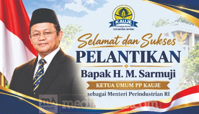 Dilantik Jadi Menperin, Sarmuji Bawa Jejak Kepemimpinan KAUJE ke Kabinet Prabowo