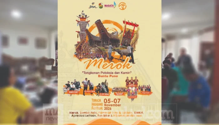 Toraja Highland Festival 2026 Kolaborasi dengan Ritus Merok di Buntu Pune
