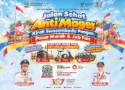 Jalan Sehat Anti Mager Sulsel Digelar 18 Oktober, Ada Hadiah Umrah dan Motor Listrik 9 mager hut sulsel