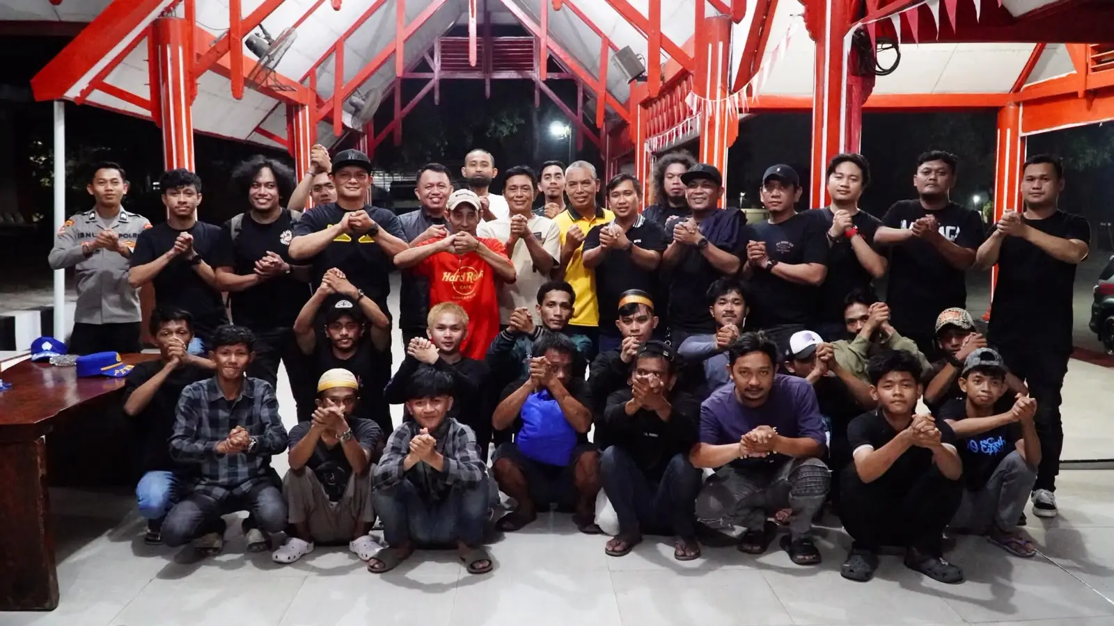 peserta Pembinaan Remaja Cinta Damai